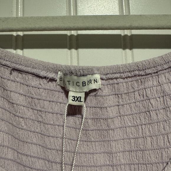 Baltic Born Felicity Smocked Dress Lilac Purple NEW Plus Size 3X - Picture 6 of 8